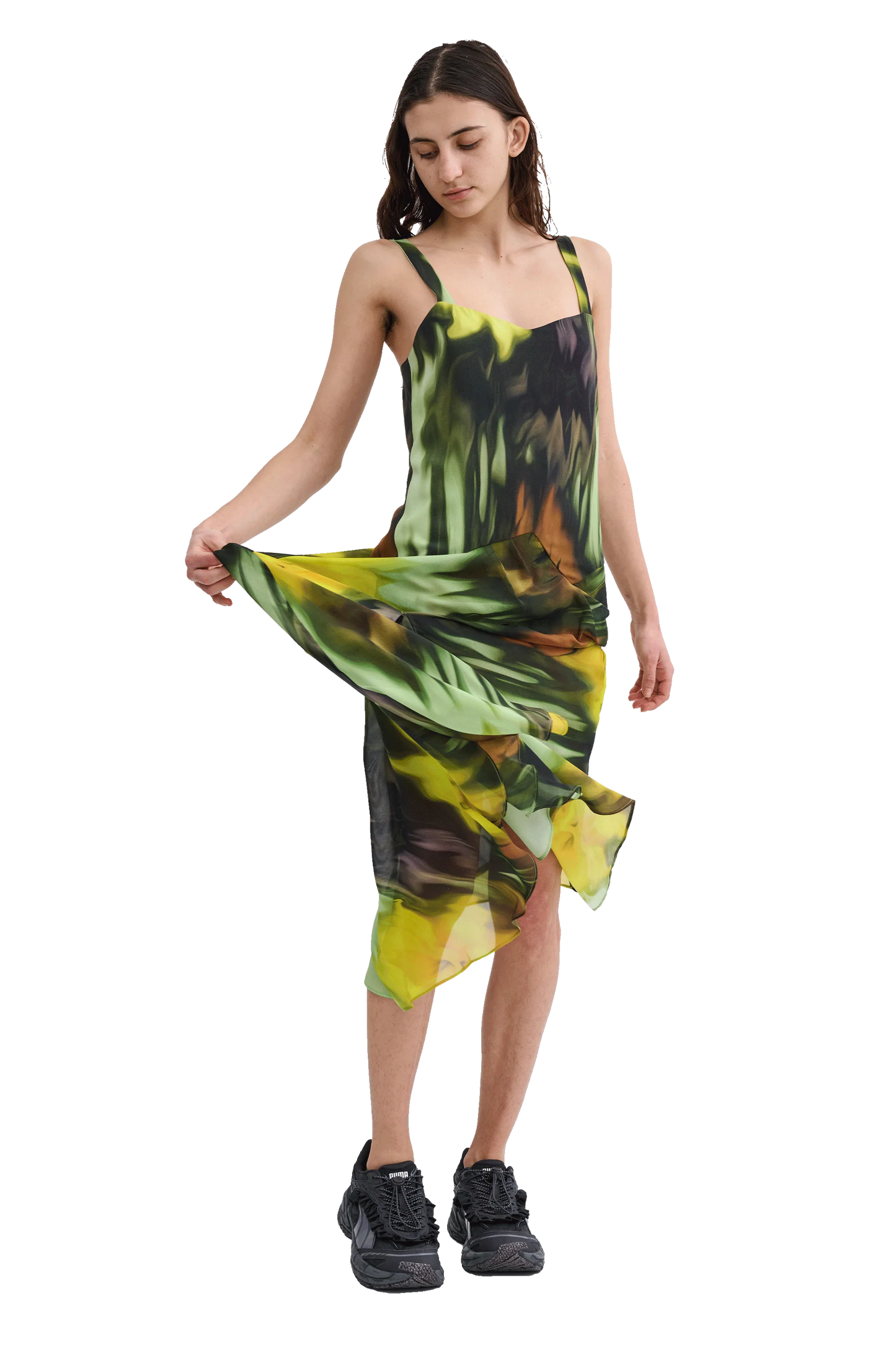 MELTING BLOOM GAIA DRESS