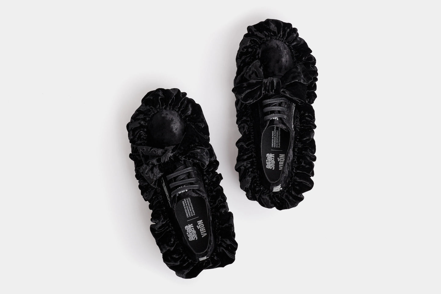 Virón MONARCH SHOE BLACK VELVET