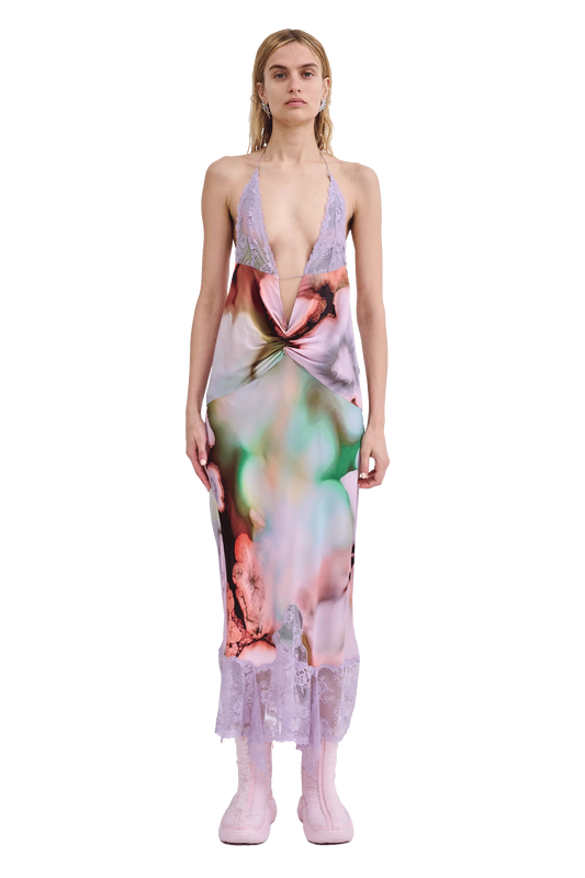 MOLD COURT SLIP DRESS