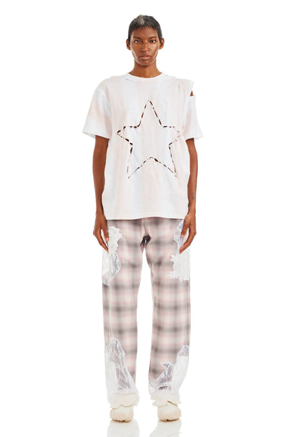SAND STRIPE REMNANT STAR TEE
