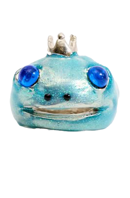 GLITTER SKY FROG PRINCE RING
