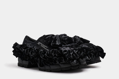Virón MONARCH SHOE BLACK VELVET