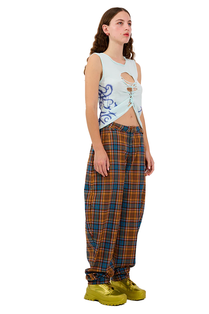 TATTOO BLUE KELLY TANK