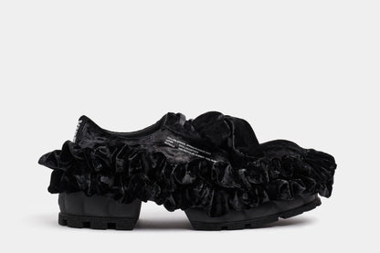 Virón MONARCH SHOE BLACK VELVET