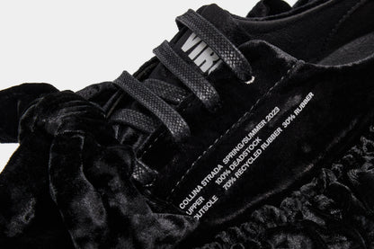 Virón MONARCH SHOE BLACK VELVET
